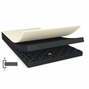 tesa® 60231 - Electrically conductive tape - matte black covering, electronic shielding, and edge wrapping applications