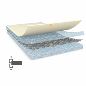 tesa® 60251 - Double sided conductive woven tape - EMC grounding, electrostatic discharge applications