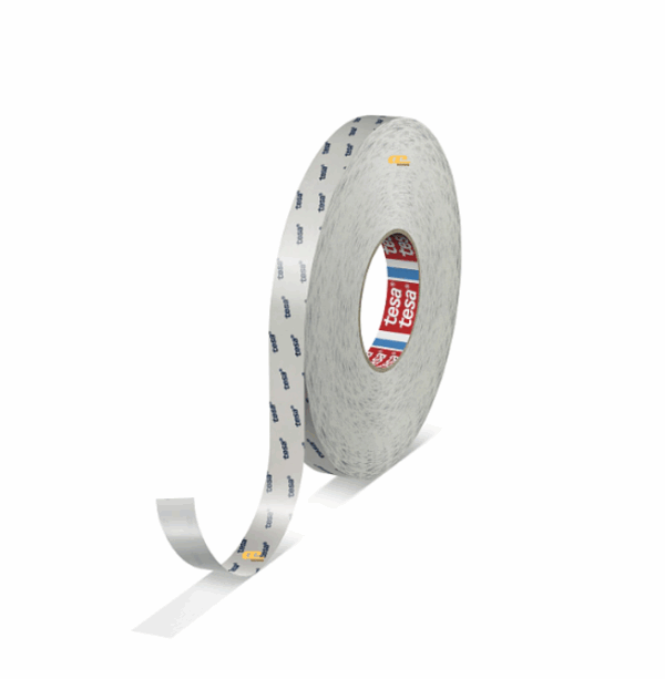 tesa® 68645 - Double sided translucent non-woven tape - electronics assembly, nameplate mounting, foam lamination