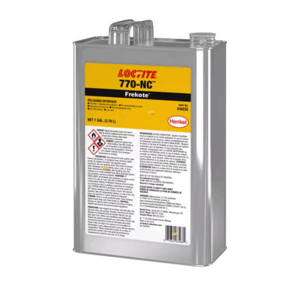 LOCTITE FREKOTE 770-NC – High-slip, low-odor solvent-based mold release for epoxies, polyester, and fiberglass molding