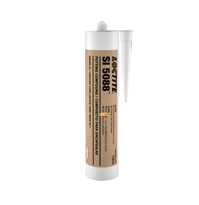 LOCTITE® SI 5088™ - One-component UV/visible light curable silicone adhesive for gasketing, sealing, flexible load-bearing bonds