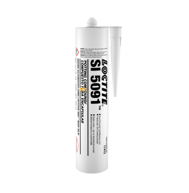 LOCTITE® SI 5091™ - One-component UV/visible light curable acetoxy silicone for potting, coating, sealing